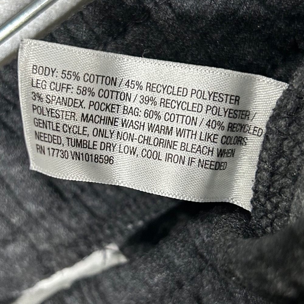 Goodfellow & Co‎ Mens Dark Gray Ultra Soft Fleece Cargo Jogger Pants Size XS NWT - Picture 9 of 11